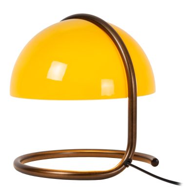 Lucide CATO - Stolná lampa - Ø 23,5 cm - 1xE27 - Oranžová